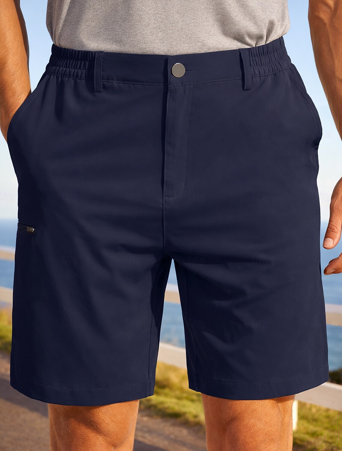 Men's Running Shorts Athletic Gym Pockets Casual Daily Outdoor Summer