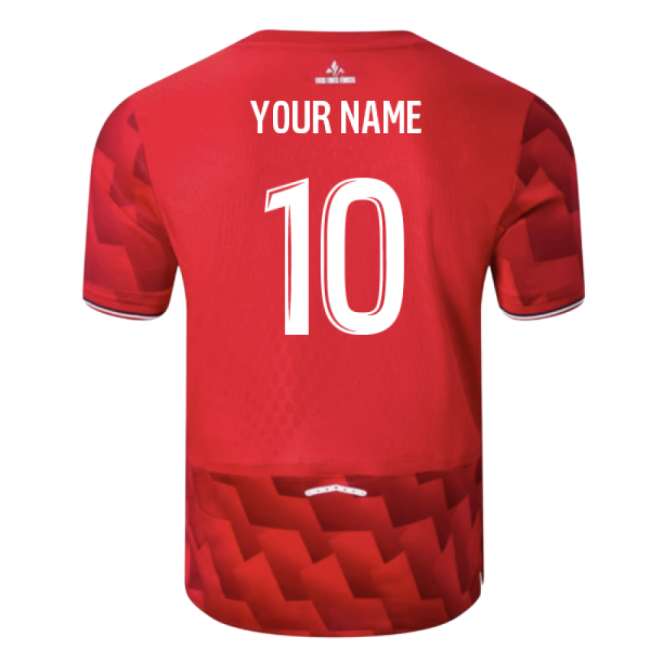 Premium Supporter 2025-2026 Lille Home Shirt (Your Name)