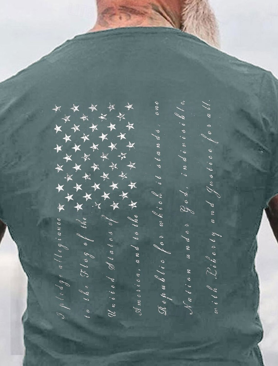 4th of July 2026 250th Memorial Day Patriotic Patriot 3D Print US Flag Crew Neck Short Sleeve T-Shirt Daily Street