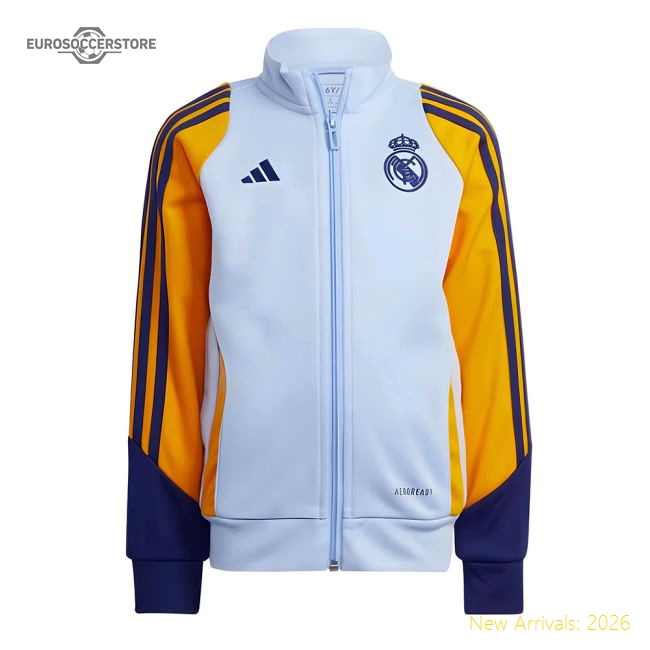 Performance 2024-2025 Real Madrid Tracksuit (Glow Blue) - Infants