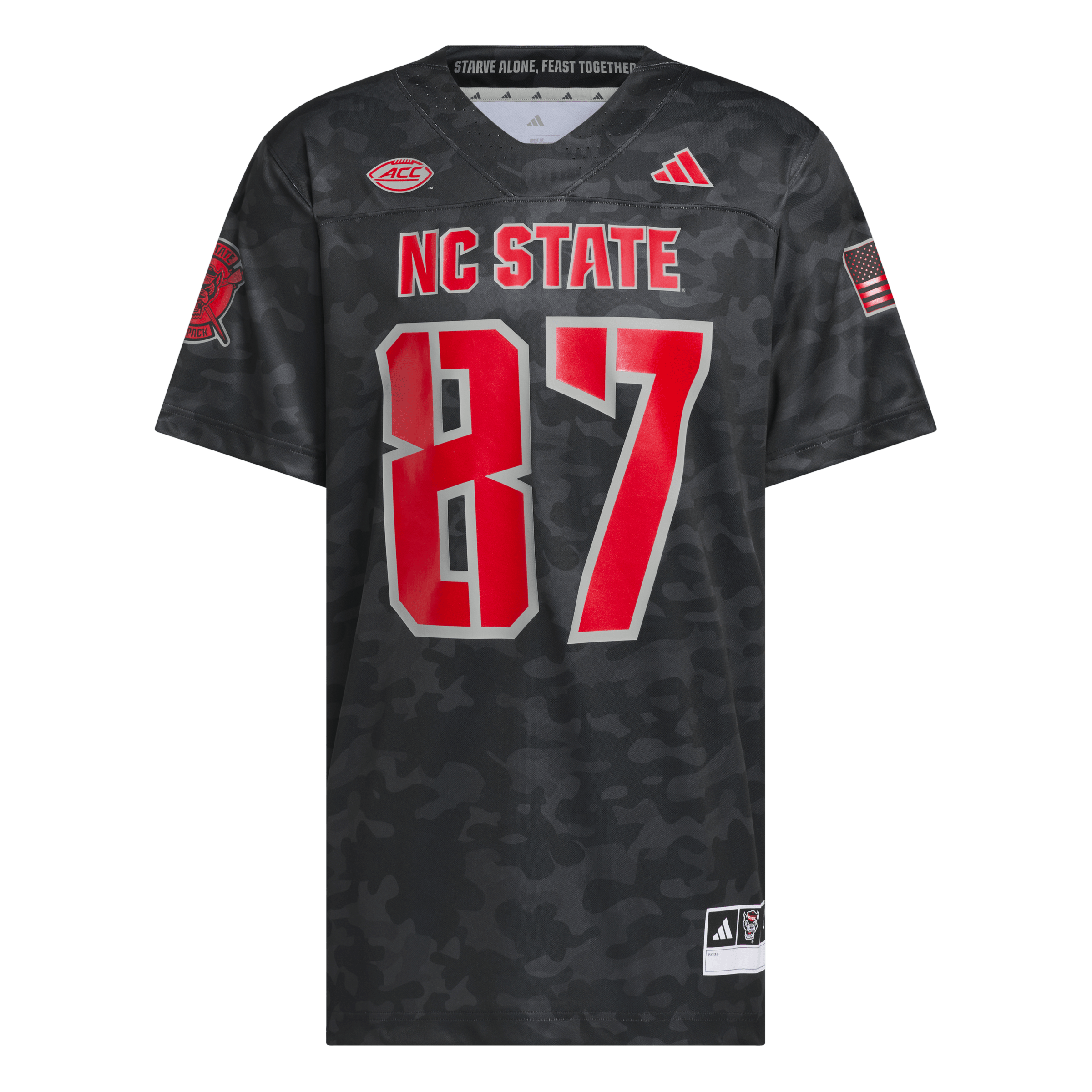 [NJP] NC State Wolfpack Honor & Support Premier Strategy Jersey - Black