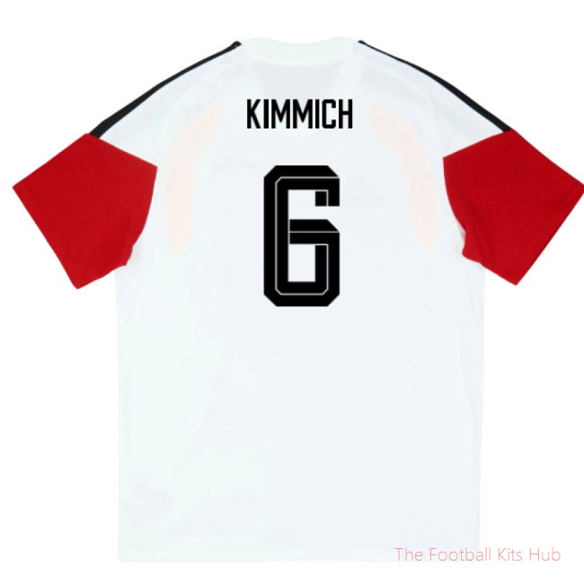 [LK] 2026/27 Germany Training Tee (White) - Kids (Kimmich 6)