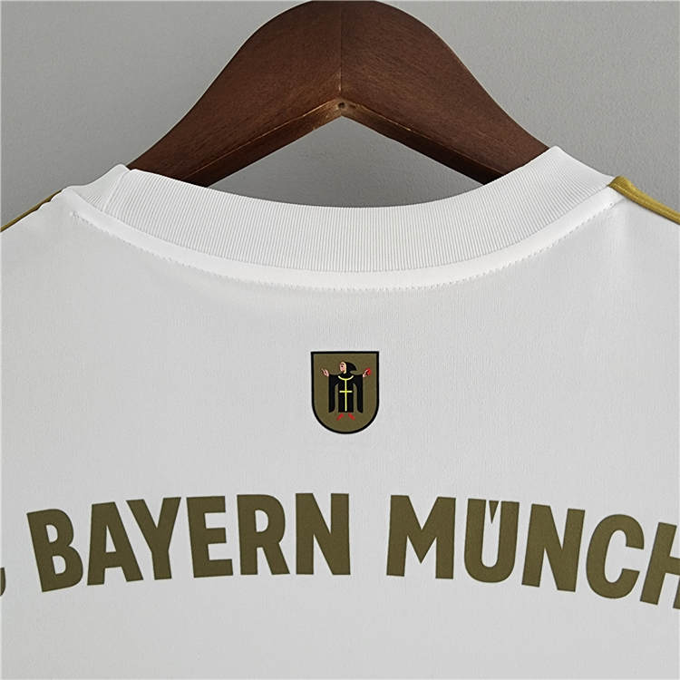 Bayern Munich 2223 Away White Soccer Jersey Football Shirt - Official