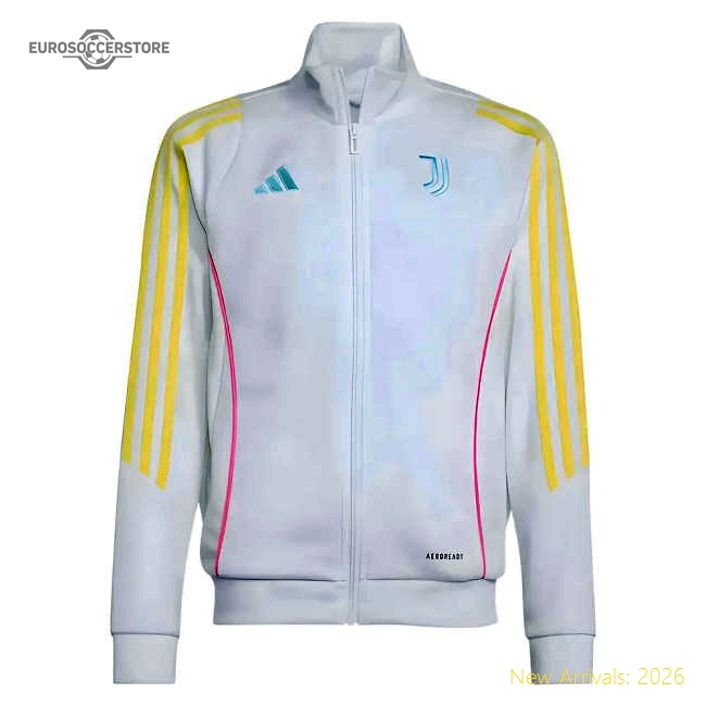 High-Quality 2025-2026 Juventus Tracksuit (White) - Kids