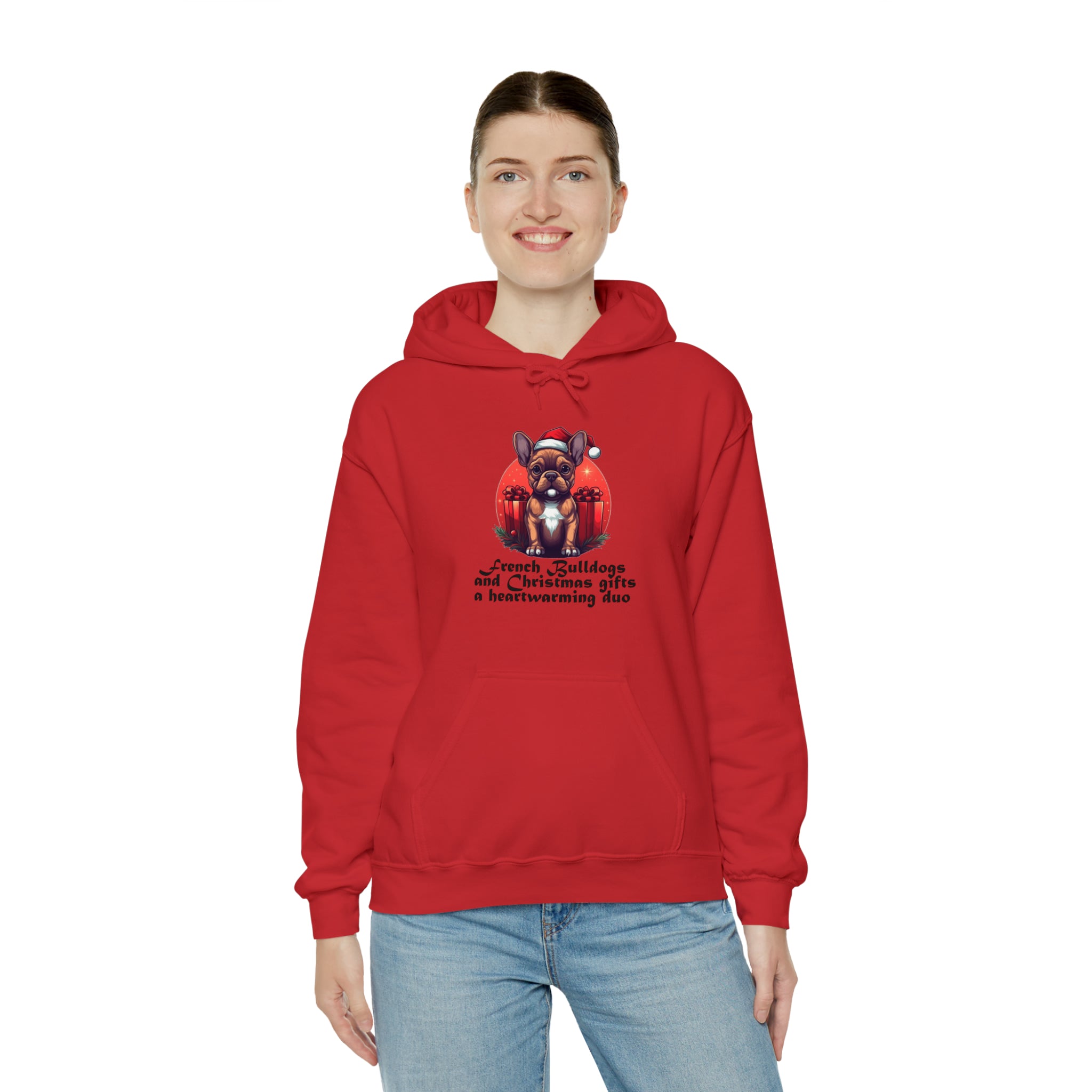 Frenchie and Christmas Gifts Unisex Hoodie