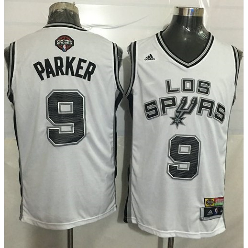 Classic Men's San Antonio Spurs #9 Tony White Basketball Jersey