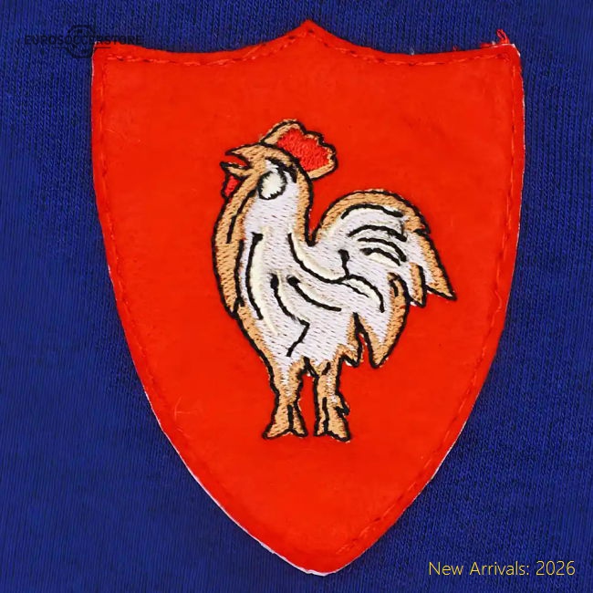 Kids France Hoodie - Royal/White