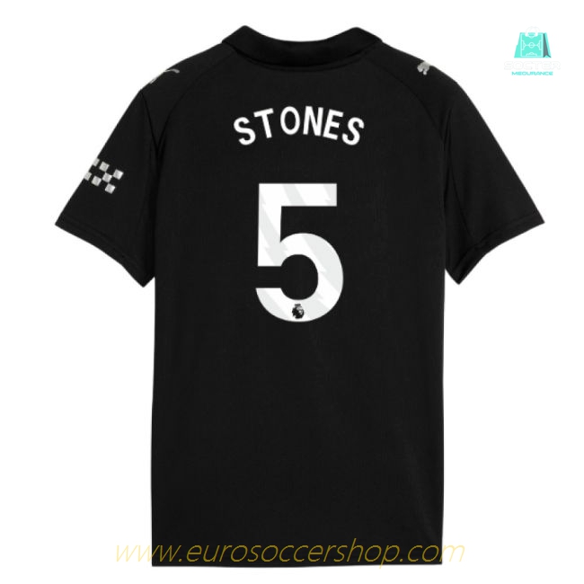 2025-2026 Man City Away Mini Kit (Stones 5)