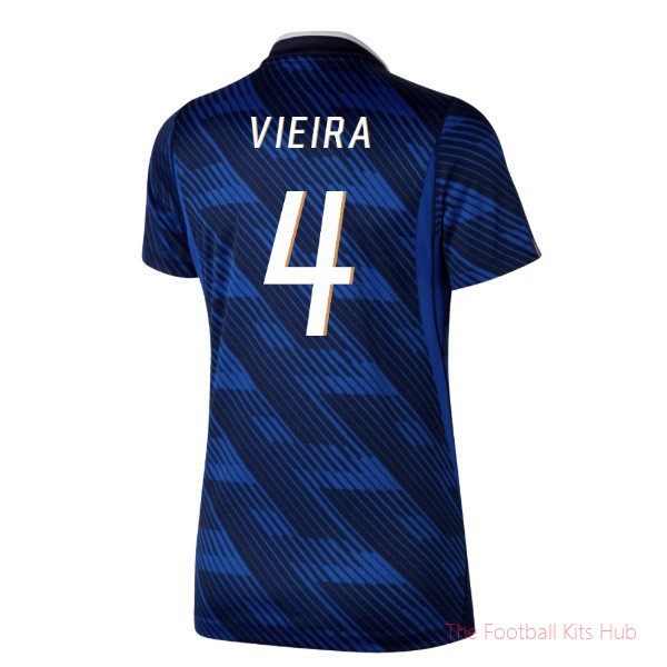 [JED] 2026/27 France Home Shirt (Womens) (Vieira 4)