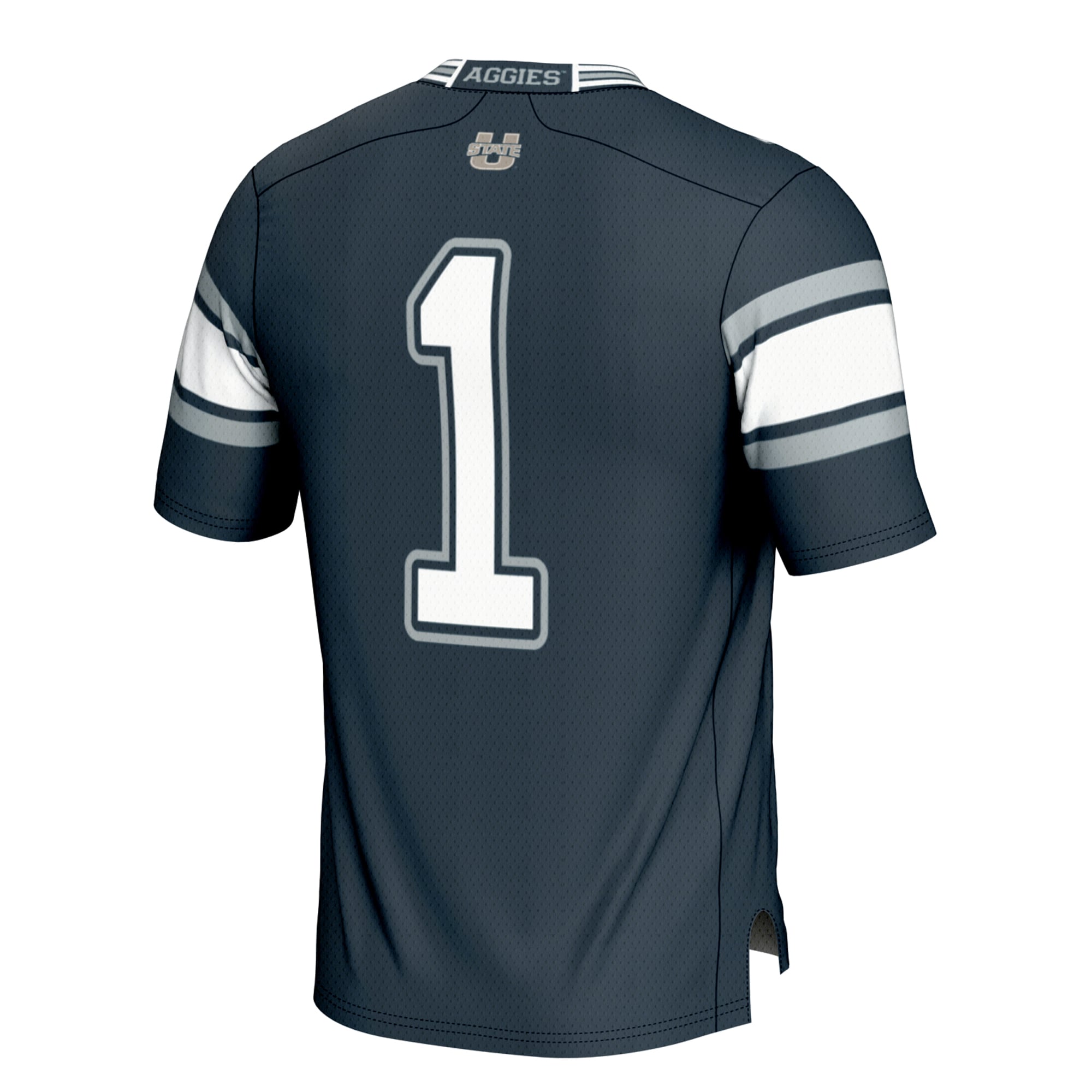 Youth #1 Navy Utah State Aggies Football Jersey