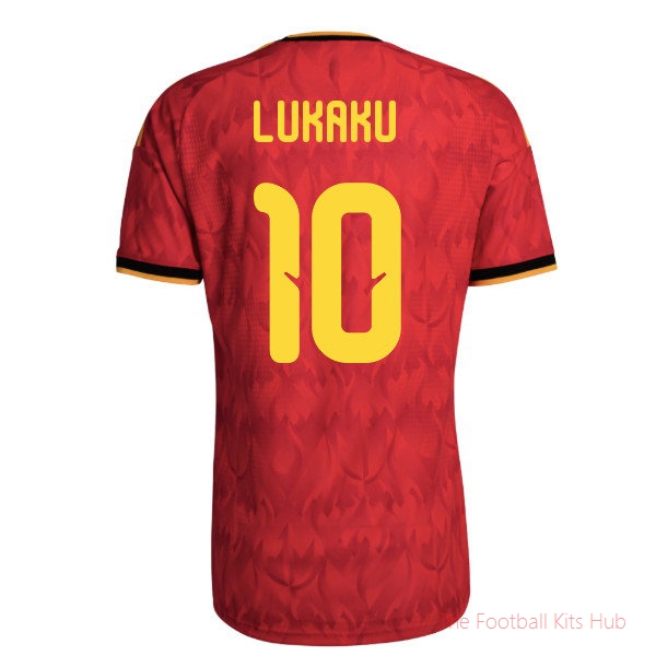 2026-2027 Belgium Authentic Home Shirt (Lukaku 10)