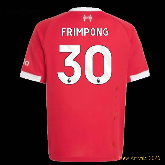 2025-2026 Liverpool Home Shirt (Kids) (Frimpong 30)