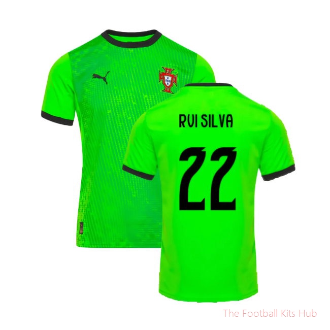 [EFS] 2025/26 Portugal Home Goalkeeper Shirt (Green) (Rui Silva 22)