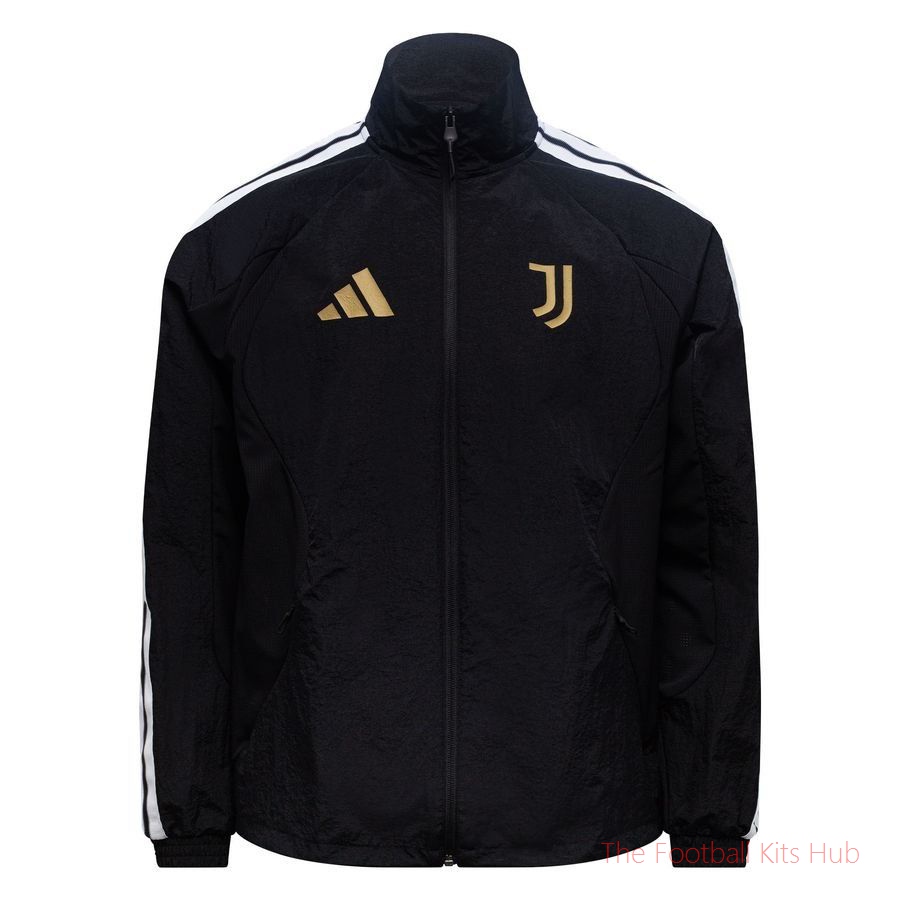 Men Juventus Jacket Anthem - Black