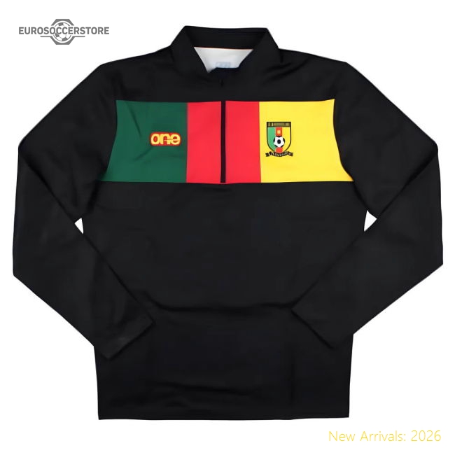 First-class 2023-2024 African Giants Half Zip Training Top (black)