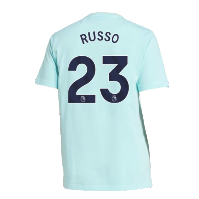 Arsenal Home Football Jersey 2024-20 - Russo #23 L S