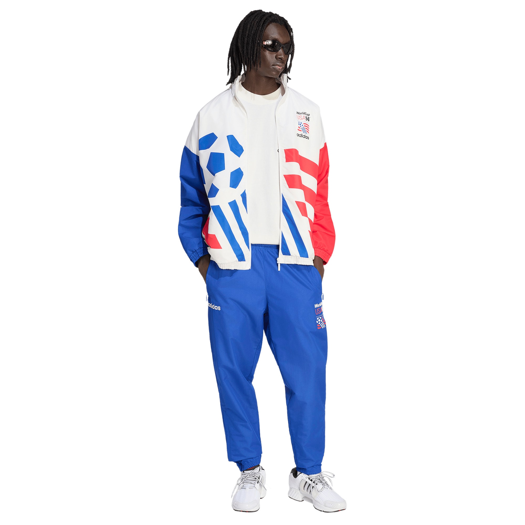 [JED] USMNT 1994 World Cup Full-Zip Woven Track Jacket - White