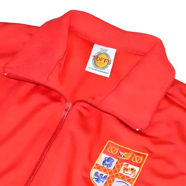 Retro Stoke City 1970s Retro Tracktop for Match Support