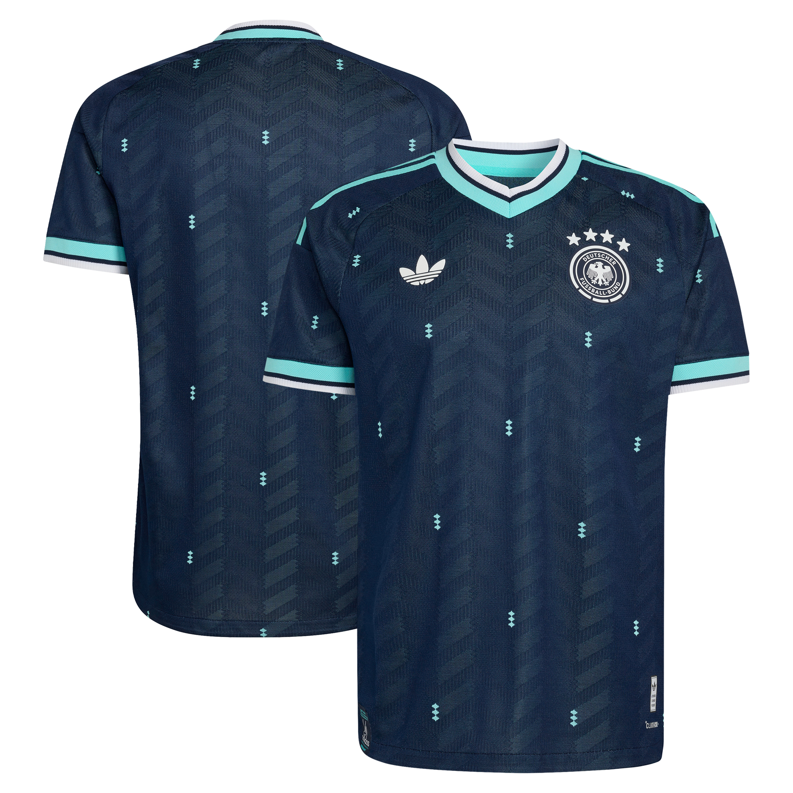 [JED] Women's Germany National Team 2026 Away On-Field Authentic Jersey - Navy