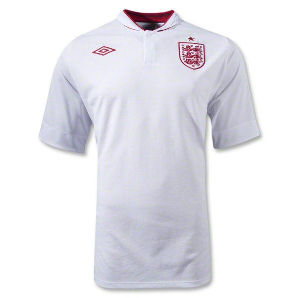 2012 Euro Cup England Home Jersey Shirt - Euro Cup Collection 4284