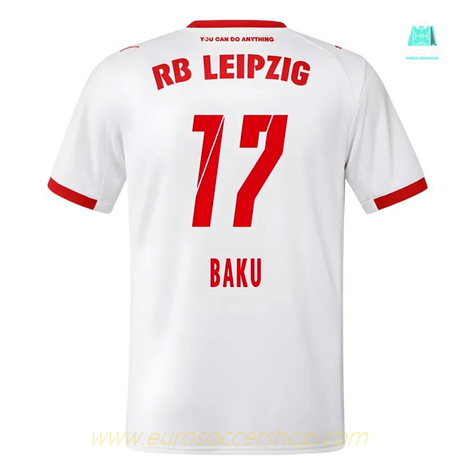 2025-2026 Red Bull Leipzig Home Shirt (Baku 17)