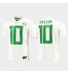 Men's None White 2024 alternate jersey White Game #10 durabl Jersey