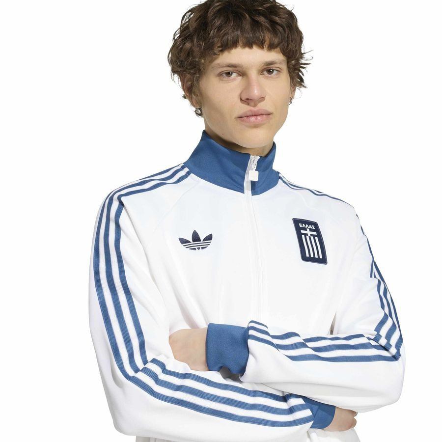 Greece Track Top OG - White
