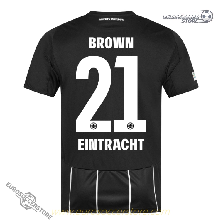 Eintracht Frankfurt 25-26 Champions League BROWN 21 Football Jersey