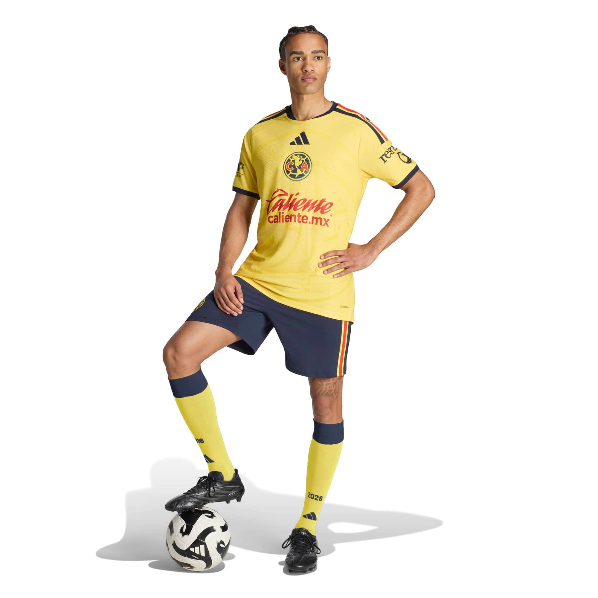 [SJH] Club America 2026/27 Home On-Field Authentic Jersey - Yellow