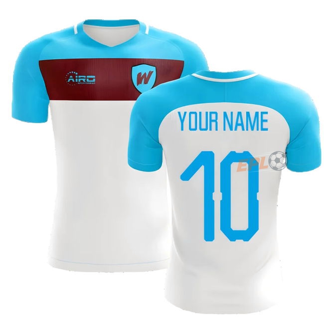 West Ham 2025-20 great value Away Soccer Jersey | genuine