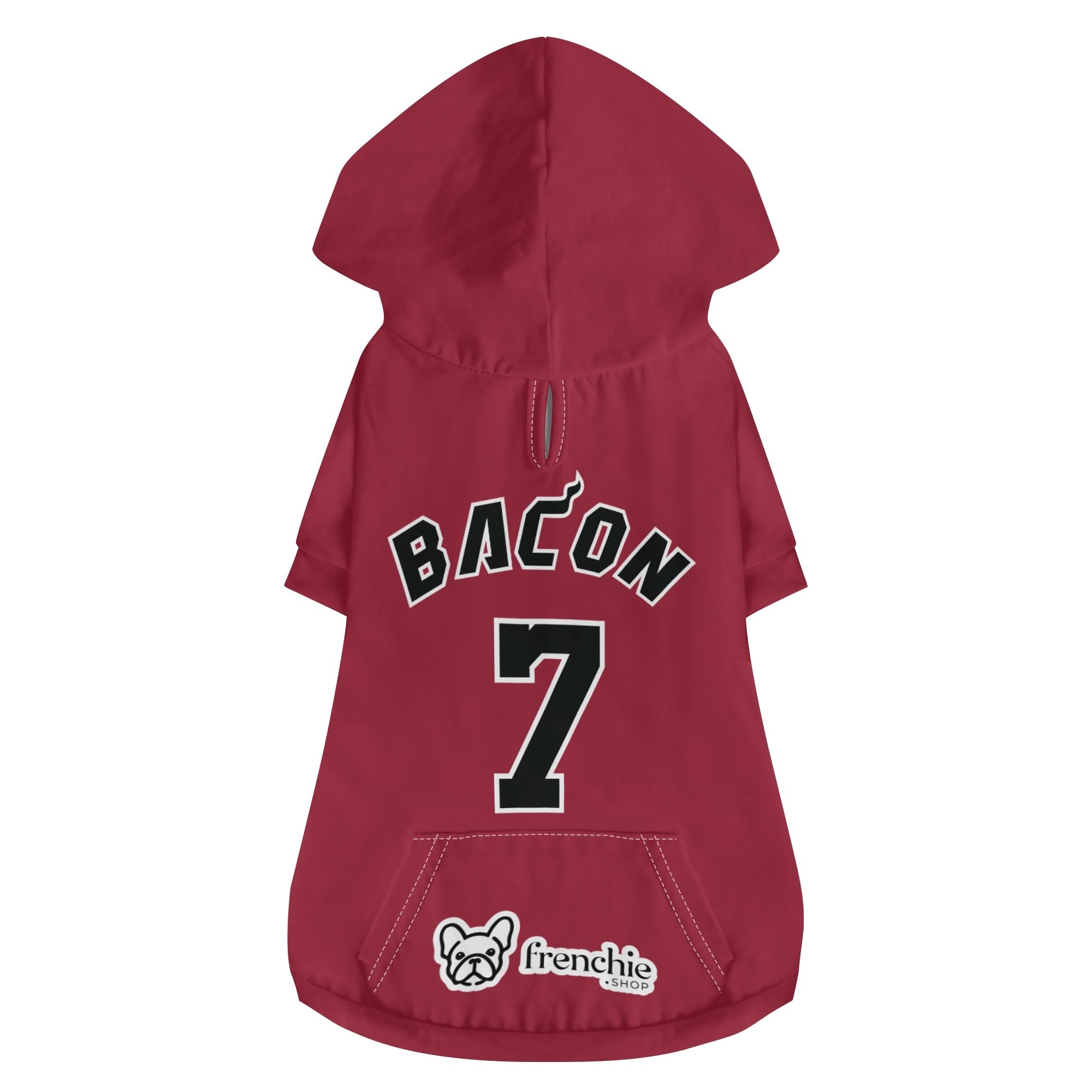 Customizable French Bulldog Hoodies with Your Pet’s Name & Number | Frenchie Shop Original