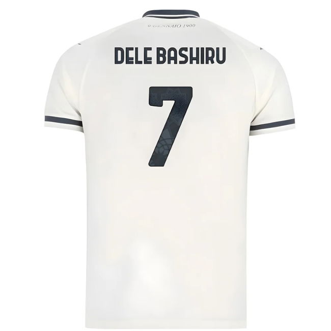 Durable Material Lazio Lazio Away Shirt Kids Dele Bashiru #7 Moder...