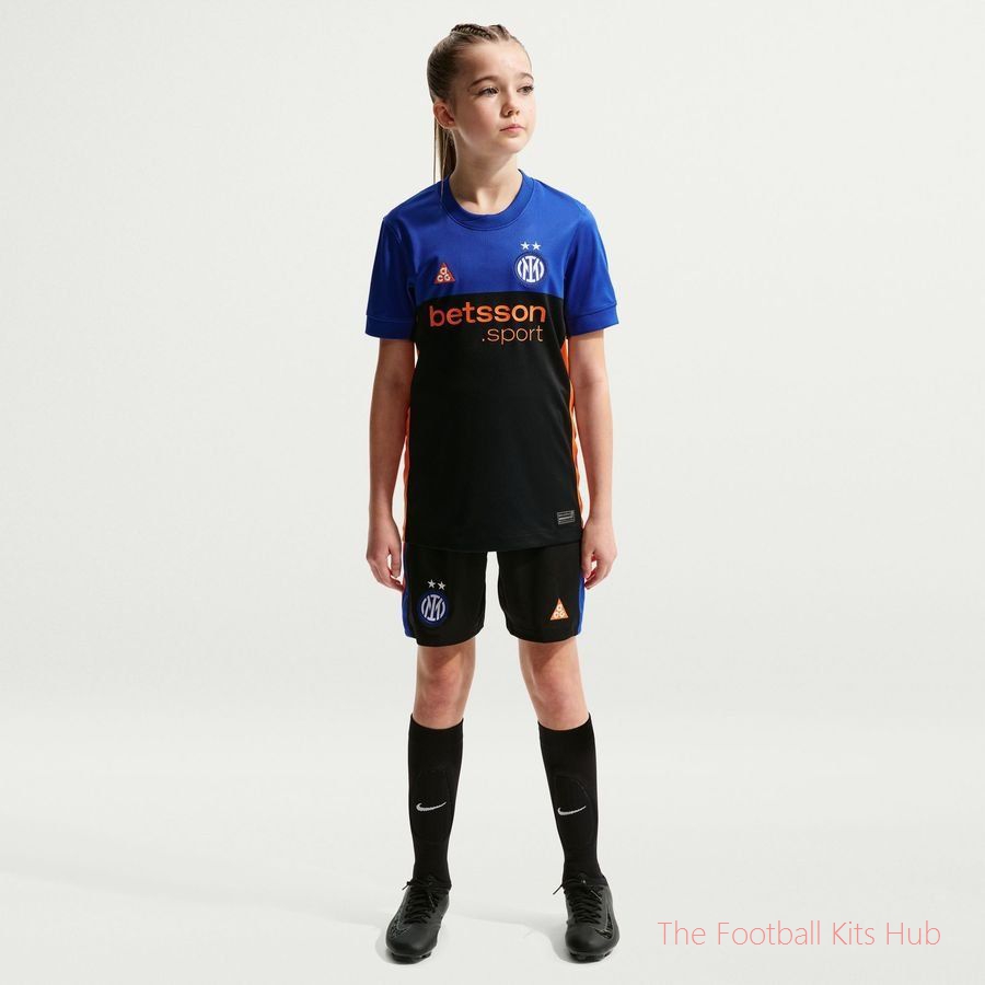 Inter Milan X ACG Fourth Shorts 2025/26 Kids
