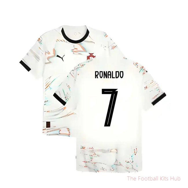 [JED] 2025/26 Portugal Away Authentic Jersey (Ronaldo 7) Jersey