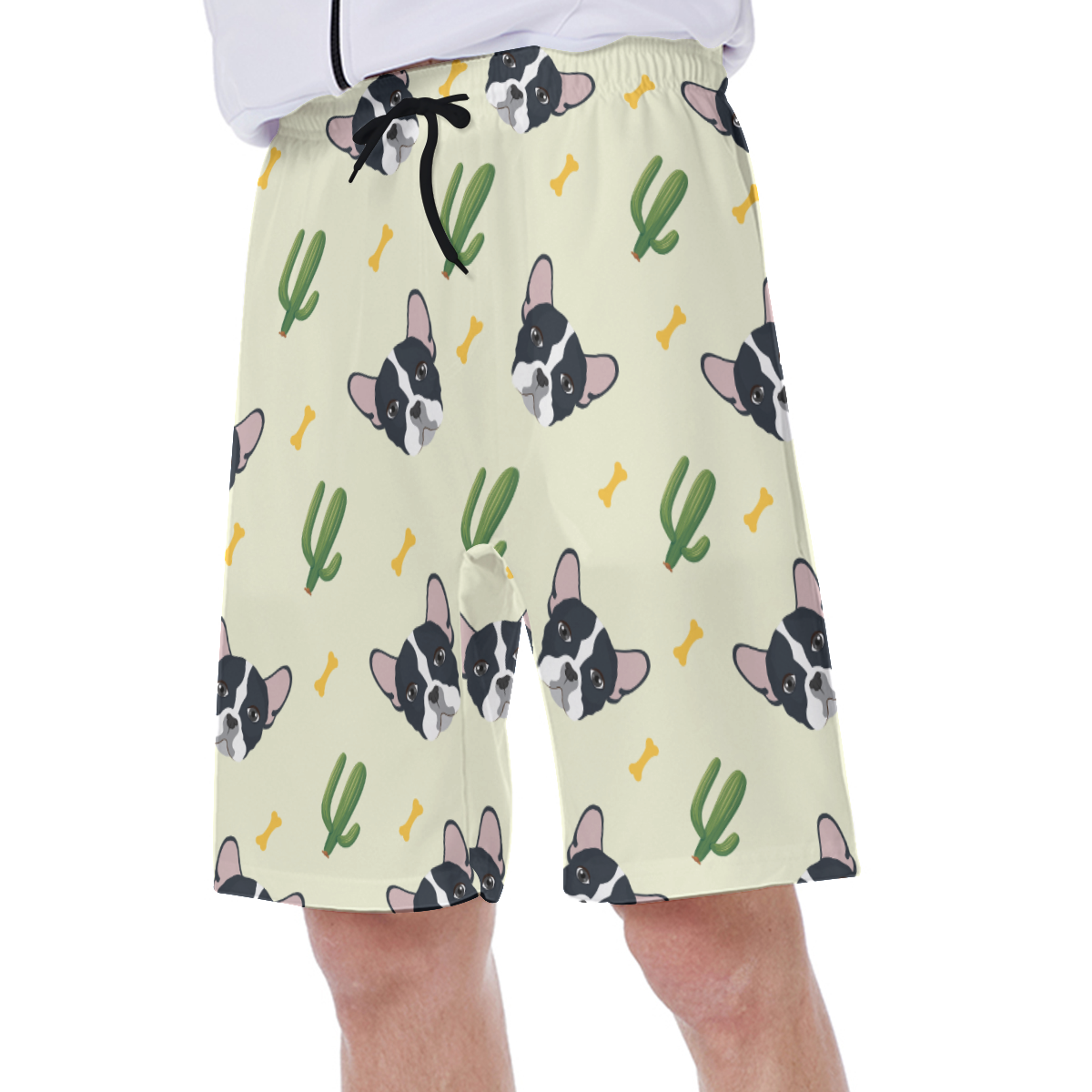 French Bulldog Lover Mac Men's Beach Shorts Frenchie Fan Item