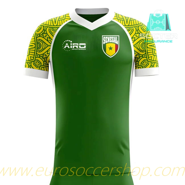 Authentic 2025-26 Collection Senegal Away Football Shirt Kids Edition