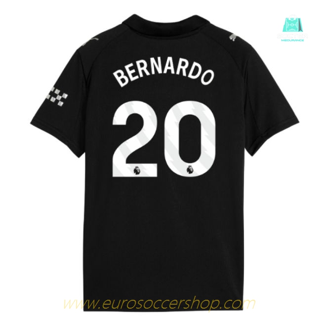 2025-2026 Man City Away Shirt (Kids) (Bernardo 20)