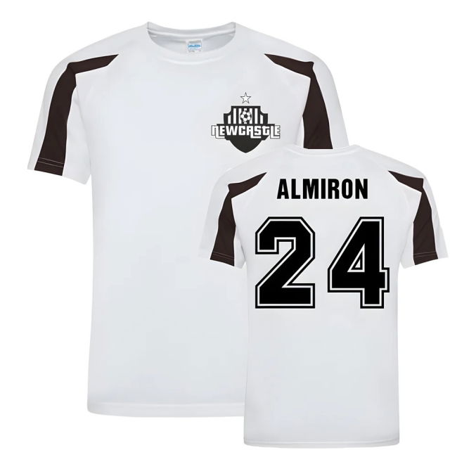 Miguel Almiron Newcastle Sports Training Jersey (White