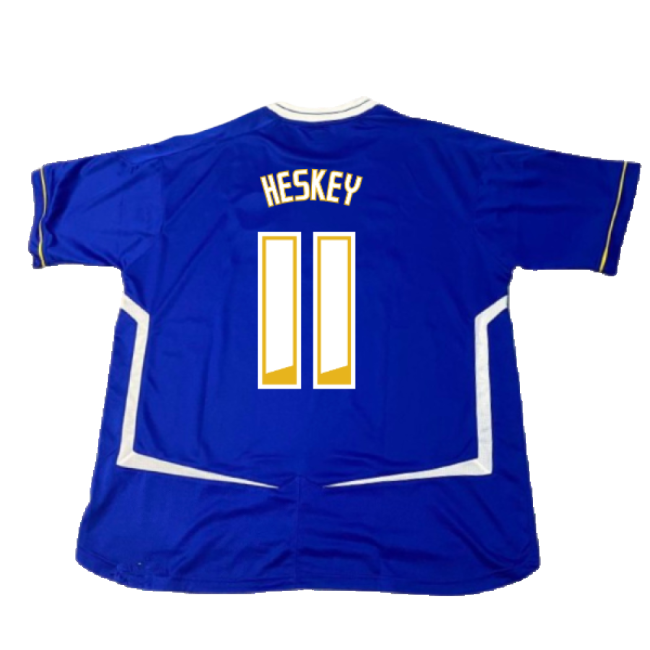 Durable Material Leicester Home Shirt Good Xxl Heskey #11 Latest E...