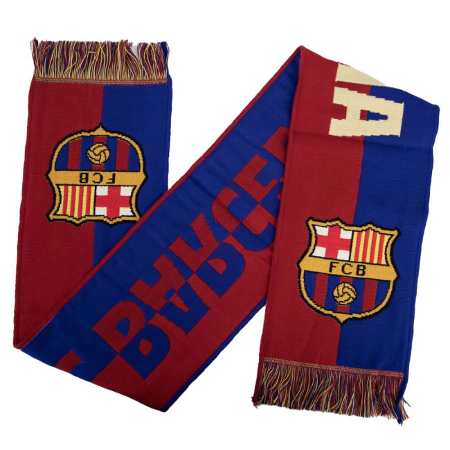 Durable 2025-2026 Barcelona Scarf With Vintage Design - Tiki-taka