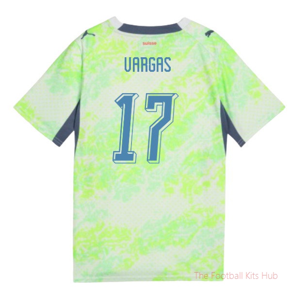 2026-2027 Switzerland Away Shirt (Kids) (Vargas 17)