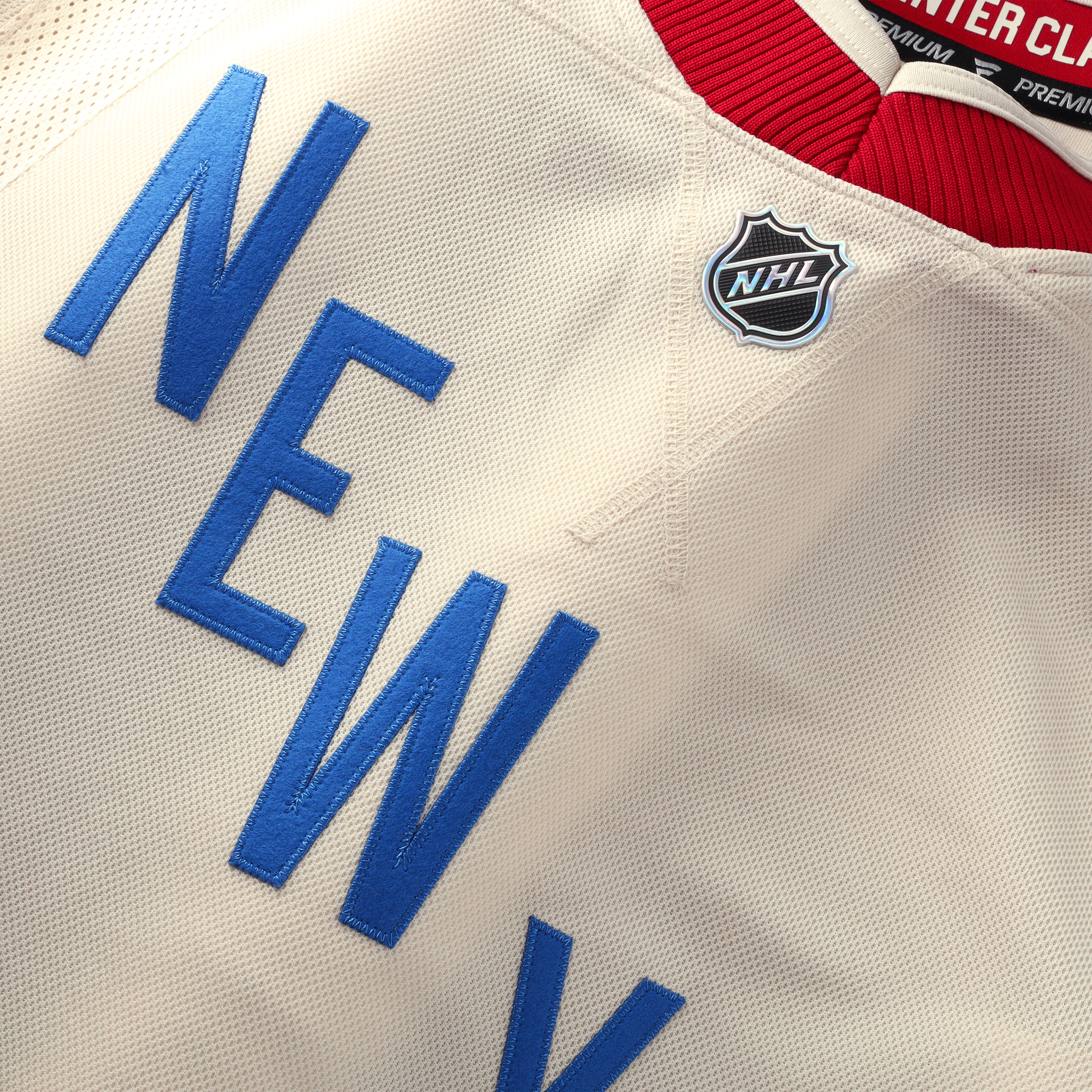 [ESK] New York Rangers 2026 NHL Winter Classic Premium Jersey - Beige