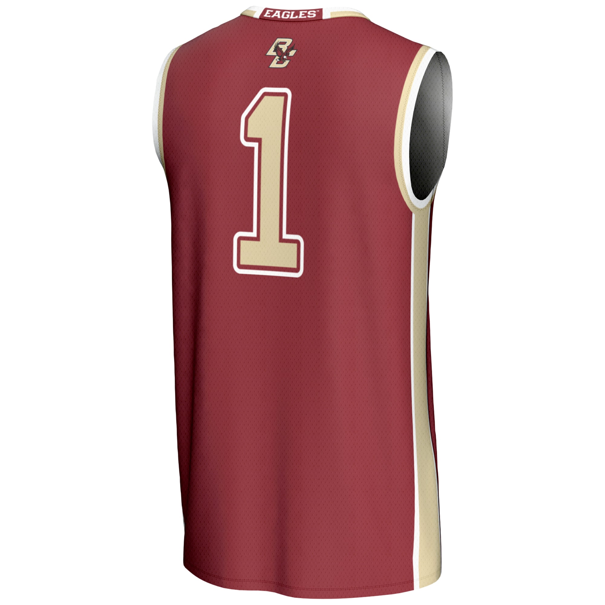 [NJP] Boston College Eagles GameDay Greats Youth Lightweight Basketball Jersey - Maroon