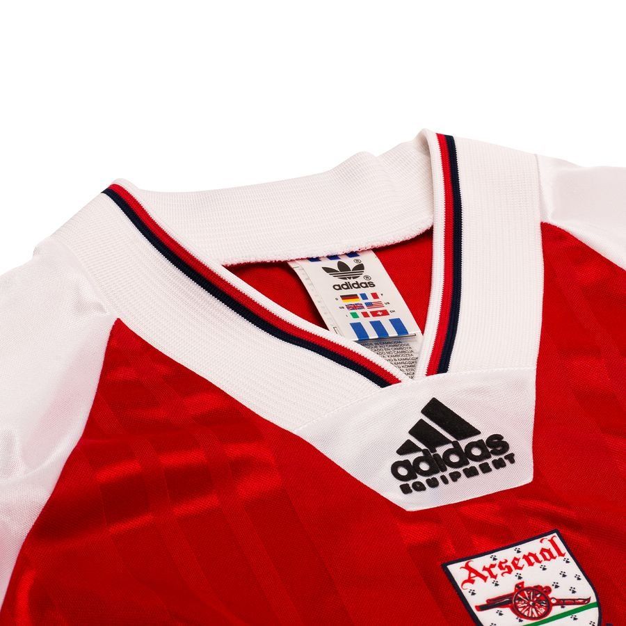 Arsenal Home Shirt 1992 94 Adidas National Team Wear