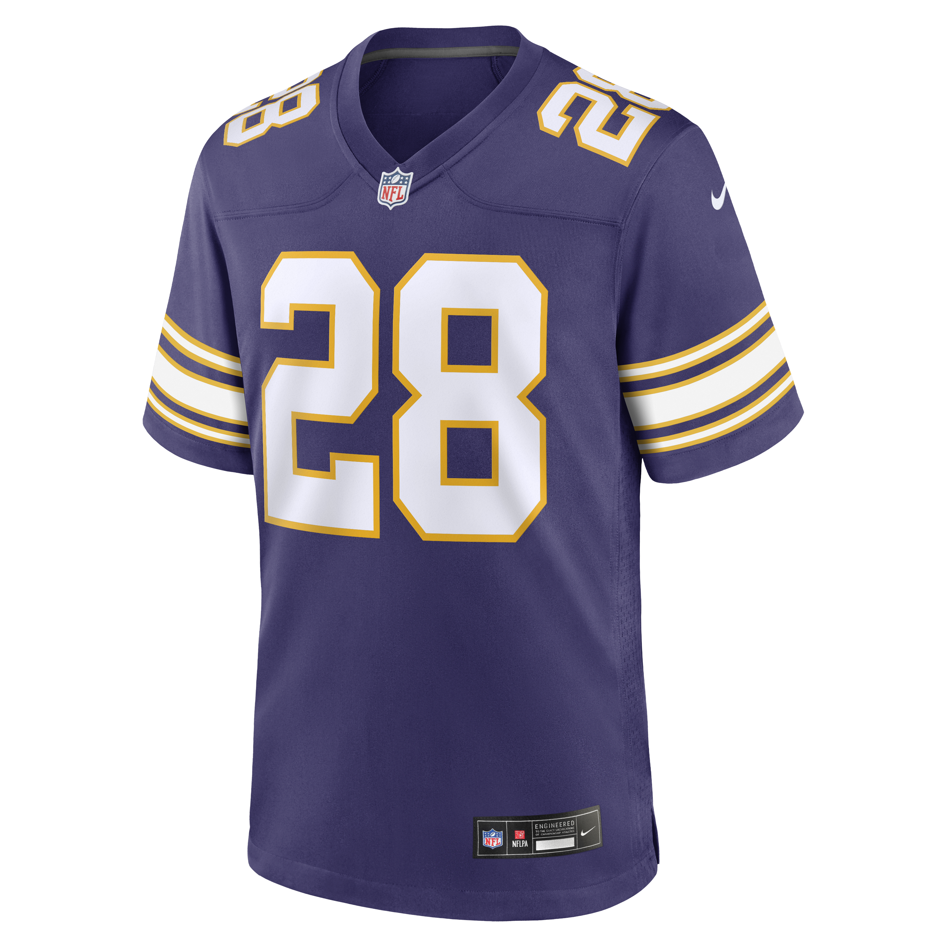 [LK] Adrian Peterson Minnesota Vikings Alternate 2 Classic Retired Game Jersey - Purple