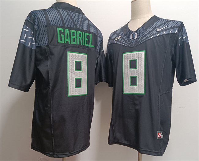 Men's None Black 2024 high quality Dillon Gabriel #8 official