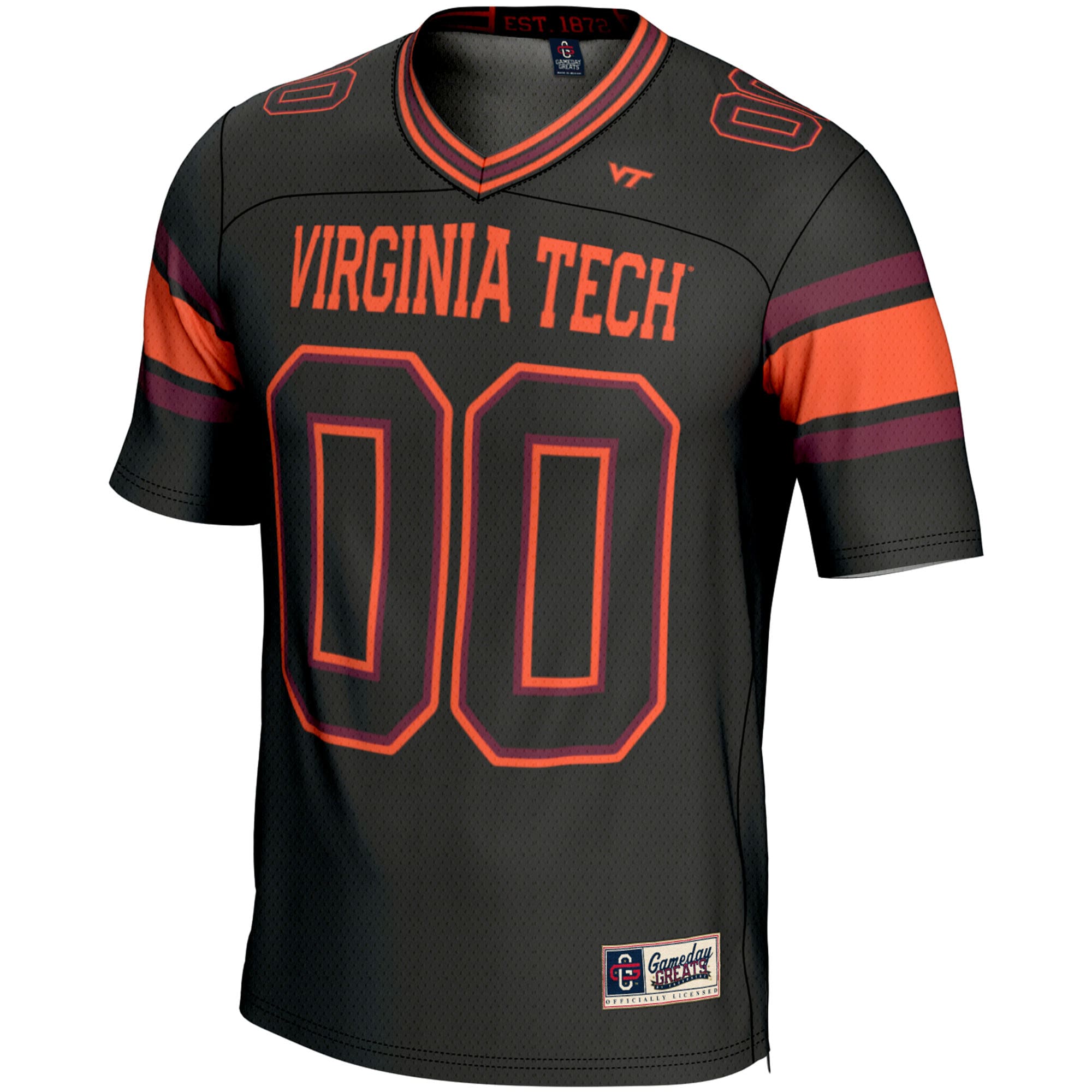 [DDG] Virginia Tech Hokies GameDay Greats Youth NIL Pick-A-Player Football Jersey - Black