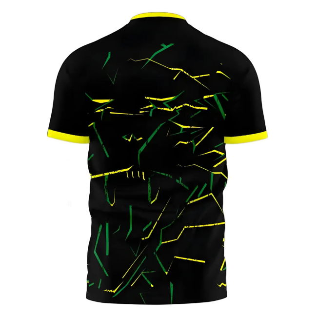 Norwich Away Concept Football Kit Libero Idah #35 Durable Material...