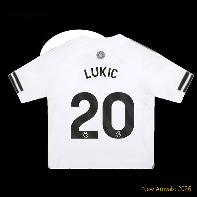 2025-2026 Fulham Home Mini Kit (Lukic 20)