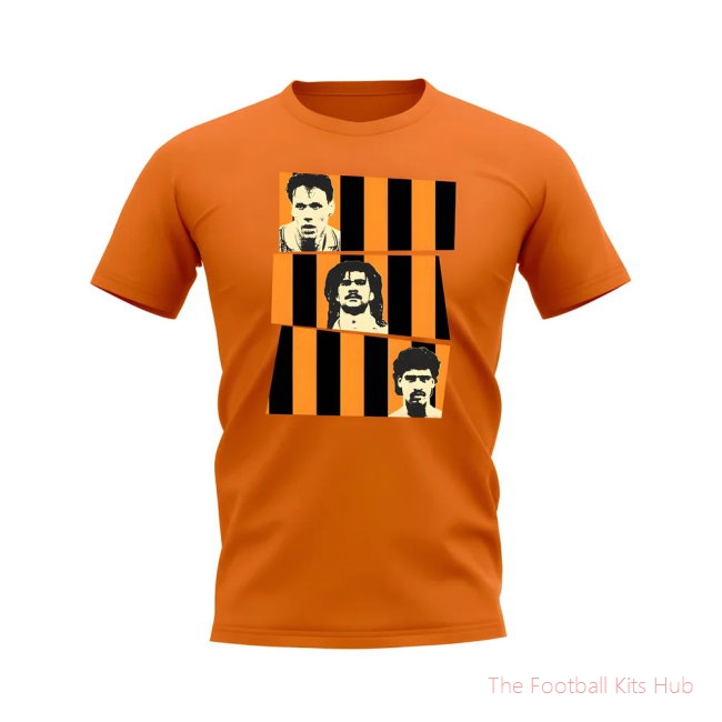van Basten Gullit Rijkaard Holland T-Shirt (Orange)